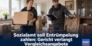 Sozialhilfe: Sozialamt soll Entrümpelung zahlen - Gericht verlangt Vergleichsangebote