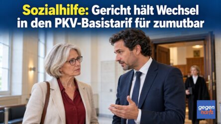Beitragsbild von: Sozialhilfe: Gericht hält Wechsel in den PKV-Basistarif für zumutbar