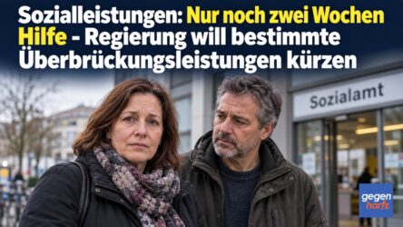 Beitragsbild von: Sozialleistungen: Nur noch zwei Wochen Hilfe - Regierung will bestimmte Überbrückungsleistungen kürzen