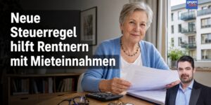 Neue Steuerregelung ab 1. September 2026 hilft Rentnern bei Mieteinnahmen