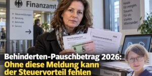 Schwerbehinderten-Pauschbetrag 2026: Ohne Meldung fehlt der Vorteil