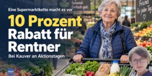 Supermarktkette macht es vor: 10 Prozent Rabatt für Rentner