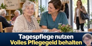 Tagespflege nutzen und trotzdem das volle Pflegegeld behalten