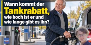 Rentner aufgepasst: Wann kommt der Tankrabatt, wie hoch ist er und wie lange gibt es hin?