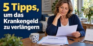 5 Tipps, um das Krankengeld zu verlängern