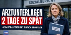 Erwerbsminderungsrente: Arztunterlagen 2 Tage zu spät: Gericht ignorierte Beweise