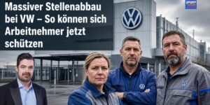 Großer Stellenabbau bei VW: Wie sich Arbeitnehmer jetzt schützen können