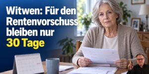 Witwenrente: Für den Rentenvorschuss bleiben nur 30 Tage
