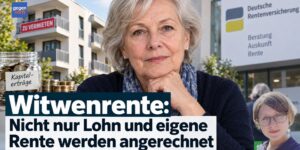 Witwenrente wird gekürzt: Diese 6 Einkünfte rechnet die Rentenversicherung jetzt an