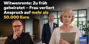 Witwenrente: Zu früh geheiratet – Frau verliert Anspruch auf mehr als 50.000 Euro