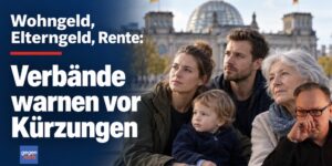 Wohngeld, Elterngeld und Rente: Verbände warnen vor drastischen Kürzungen