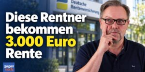 Diese Rentner bekommen 3.000 Euro Rente