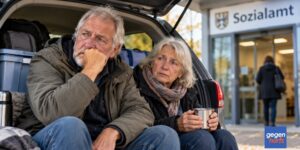 Rentner müssen ein Jahr im Auto leben weil die Rente zu gering ist