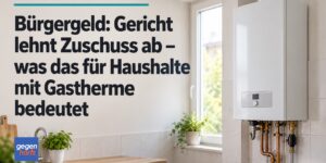Bürgergeld: Gericht lehnt Zuschuss ab – was das für Haushalte mit Gastherme bedeutet