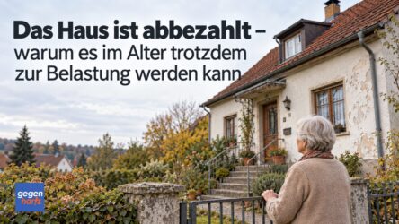 Beitragsbild von: Rentner: Das Haus ist abbezahlt aber im Rentenalter wird es trotzdem zur Belastung