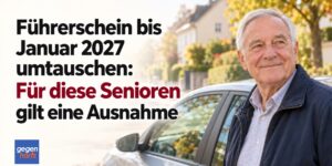 Führerschein bis Januar 2027 umtauschen: Für diese Rentner gilt eine Ausnahme