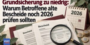 Bürgergeld zu niedrig: Warum Betroffene alte Bescheide noch 2026 prüfen sollten
