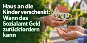 Haus an die Kinder verschenkt: Das Sozialamt kann Sozialhilfe zurückfordern