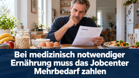 Beitragsbild von: Grundsicherung: Bei medizinisch notwendiger Ernährung muss das Jobcenter Mehrbedarf zahlen