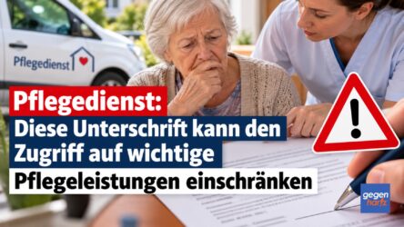 Beitragsbild von: Pflegedienst: Diese Unterschrift kann den Zugriff auf wichtige Pflegeleistungen einschränken