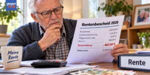 2.500 Euro Rente: Jürgen bleiben nur 2032 Euro übrig durch drei Belastungen