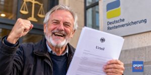 Abschmelzung der Rente: Versicherter erkämpft vor Gericht Rentenerhöhung