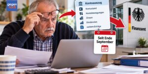 Rentner aufgepasst: Diese Kontodaten landen seit September automatisch beim Finanzamt