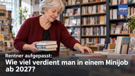 Beitragsbild von: Rentner aufgepasst: Wie viel verdient man in einem Minijob ab 2027?
