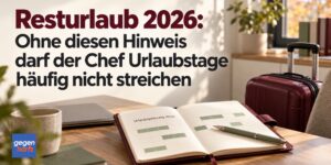 Resturlaub 2026: Ohne diesen Hinweis darf der Chef Urlaubstage häufig nicht streichen