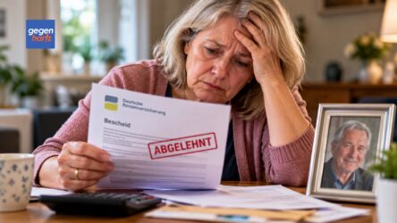 Beitragsbild von: Witwenrente abgelehnt: Jahrzehntelange Beitragszahlung half der Ehefrau nicht