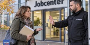 Jobcenter: Kein Bürgergeld ohne Vorsprache und dann aber Abweisung an der Tür
