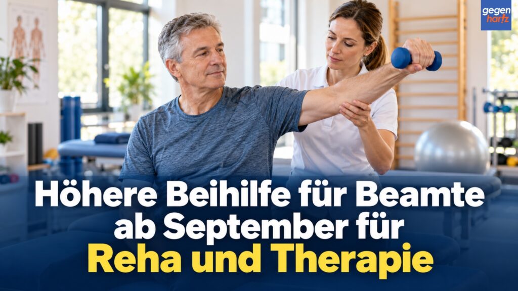 Beitragsbild von: Höhere Beihilfe für Beamte ab September für Reha und Therapie