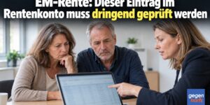 Erwerbsminderungsrente: Dieser Eintrag im Rentenkonto muss dringend geprüft werden