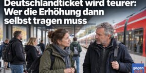 Deutschlandticket wird teurer: Wer die Erhöhung dann selbst tragen muss