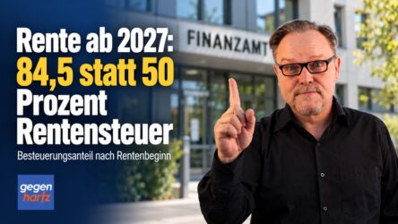 Beitragsbild von: Rente 2027: 84,5 statt 50 Prozent Rentensteuer