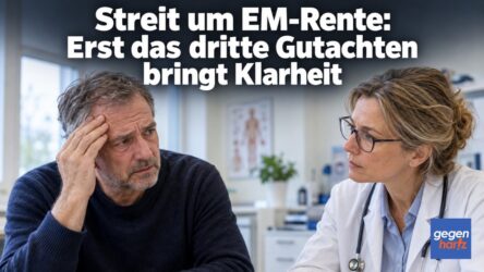 Beitragsbild von: Streit um EM-Rente: Erst das dritte Gutachten bringt Klarheit