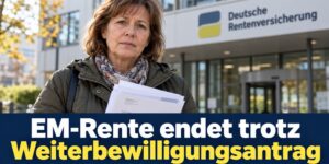 EM-Rente endet trotz Weiterbewilligungsantrag weil Rentenversicherung nicht entscheidet