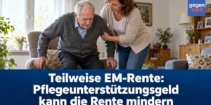 EM-Rente: Pflegeunterstützungsgeld kann die Rente mindern