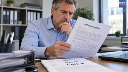 Beitragsbild von: Falsches Arbeitszeugnis für Arbeitnehmer: Arbeitgeber muss 1.000 Euro Zwangsgeld zahlen