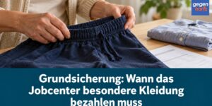 Grundsicherung: Wann das Jobcenter besondere Kleidung bezahlen muss