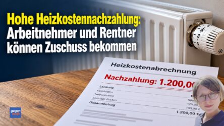 Beitragsbild von: Heizkostennachzahlung: Zuschuss für Arbeitnehmer und Rentner für die Nebenkosten