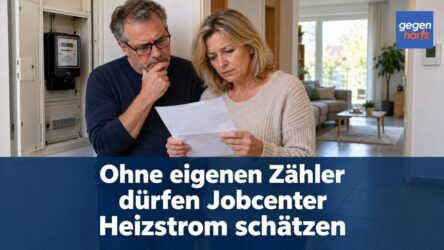 Beitragsbild von: Grundsicherung: Ohne eigenen Zähler dürfen Jobcenter Heizstrom schätzen - Urteil