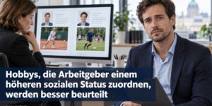 Hobbys, die Arbeitgeber einem höheren sozialen Status zuordnet, werden besser beurteilt