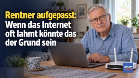 Beitragsbild von: Rentner aufgepasst: Wenn das Internet oft lahmt könnte das der Grund sein