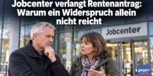 Jobcenter verlangt Rentenantrag: Warum ein Widerspruch allein nicht reicht