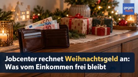 Beitragsbild von: Jobcenter rechnet Weihnachtsgeld an: Das bleibt vom Einkommen frei