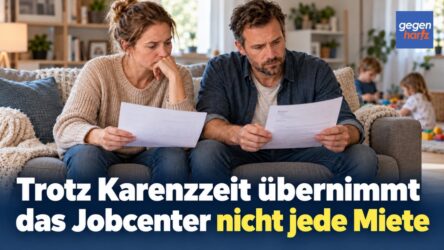 Beitragsbild von: Grundsicherung: Trotz Karenzzeit übernimmt das Jobcenter nicht jede Miete