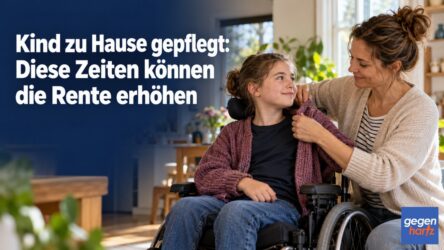 Beitragsbild von: Kind zu Hause gepflegt: Diese Zeiten können die Rente erhöhen