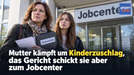 Beitragsbild von: Mutter kämpft um Kinderzuschlag, das Gericht schickt sie aber zum Jobcenter