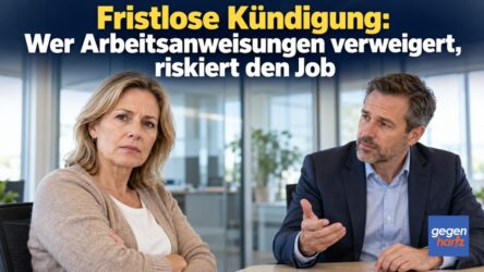 Beitragsbild von: Fristlose Kündigung: Wer Arbeitsanweisungen verweigert, riskiert den Job